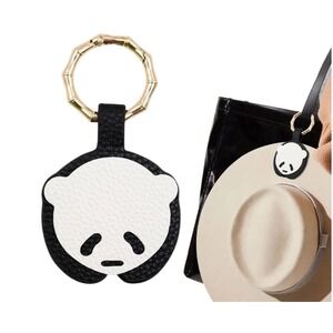 Magnetic Hat Clip Storage Organizer Panda Shaped Portable Sunhat Clip Cap Holder